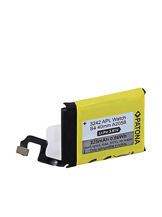 Patona Battery Batterie Schwarz (Apple Watch 40mm)