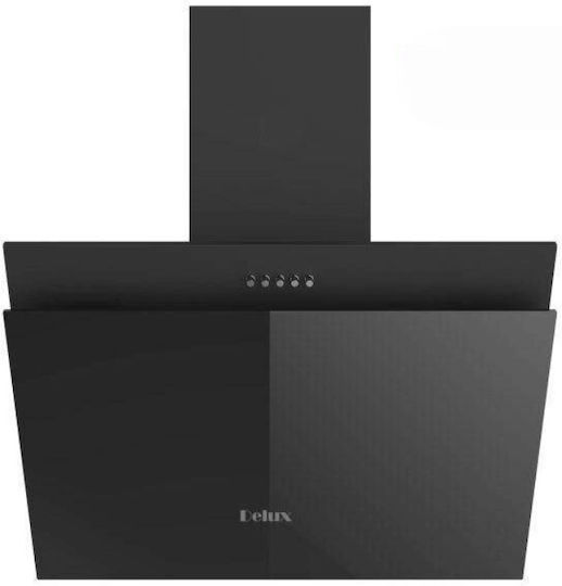 Delux Pro Vent Hood Abzugshaube Schornstein 60cm Schwarze mit Wi-Fi