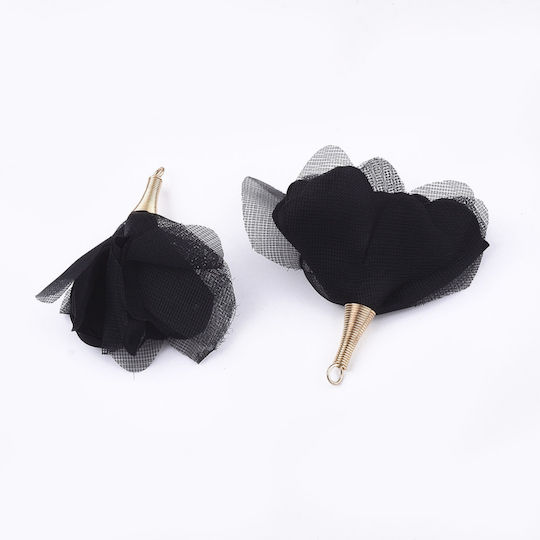 Decorative Tassel for DIY Crafts Black 10pcs