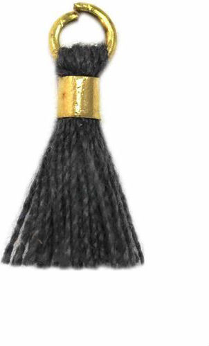 Decorative Tassel for DIY Crafts Gray 10pcs