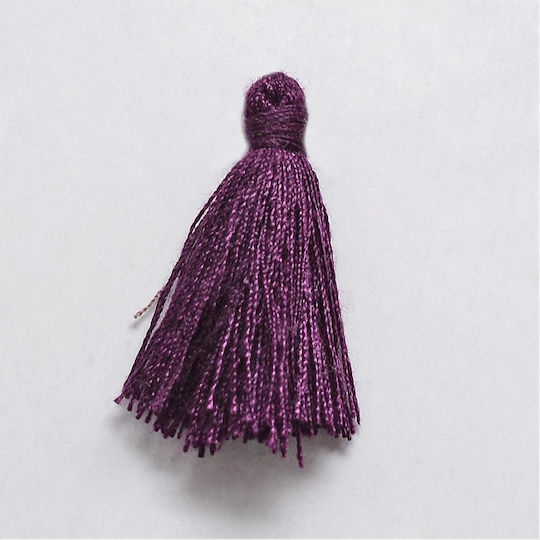 Decorative Tassel for DIY Crafts Purple 20pcs