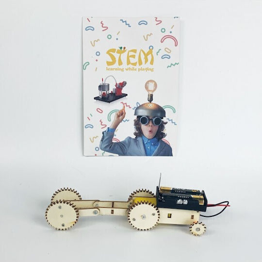 NGS Holz-Bauspielzeug Auto-Engineering-Kit Electric Gear