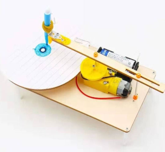 NGS Ηλεκτρικό Ρομπότ Σχεδίασης Joc Educațional Robotică din Lemn