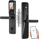 Electronic Lock in color Black with Connectivity Wi-Fi