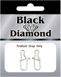 Black Diamond Fastlock BD/FSL12 Παραμάνα Ψαρέματος Μαύρο 000 Black Diamond Fastlock BD/FSL12 Παραμάνα Ψαρέματος Μαύρο 000