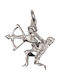 925 Silver Pendant Jolie Silver Sagittarius Zodiac 23 x 16 mm 1.1 g
