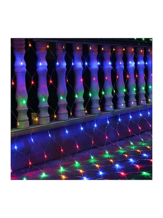 160 Lumini de Crăciun LED 2Unitatea de specificație pentru un site de comerț electronic în categoria 'Consumabile de bucătărie' x 200cm Colorate de tip Net