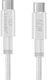 Leewello LW-232 USB 2.0 Cable USB-C Male - USB-C 60W White 1m