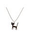 Cat Cord Necklace