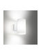 Zafferano Επιτοίχιο Εξωτερικό Φωτιστικό LED IP54 11.5W με Θερμό Λευκό Φως 12x20x17.2εκ.
