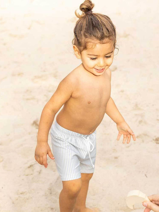 Swim Essentials Kids Swimwear Swim Shorts Blue-white Striped