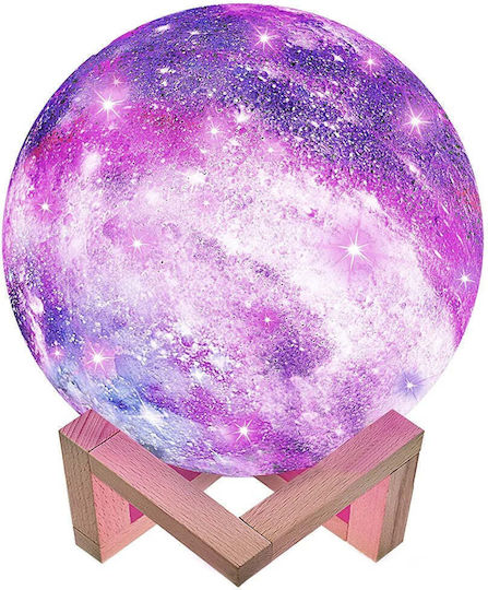 Lustră Decorativă Lumină de Lună Multicolor