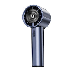 Techsuit Ανεμιστήρας Χειρός Οθόνη Led Mini Hand Fan 10w Blue Techsuit Ανεμιστήρας Χειρός Οθόνη Led Mini Hand Fan 10w Blue