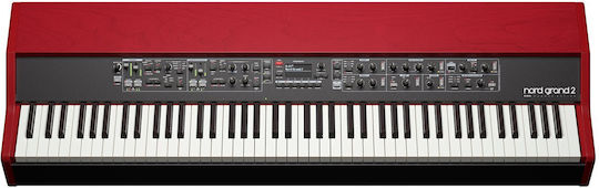 Nord Electric Stage Piano Grand 2 with 88 Weighted Keys and Connection with Headphones and Computer Red