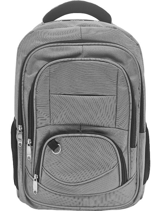 Gift-Me Τσάντα Πλάτης 15.6" Γκρι ATP-678-10-LGRA
