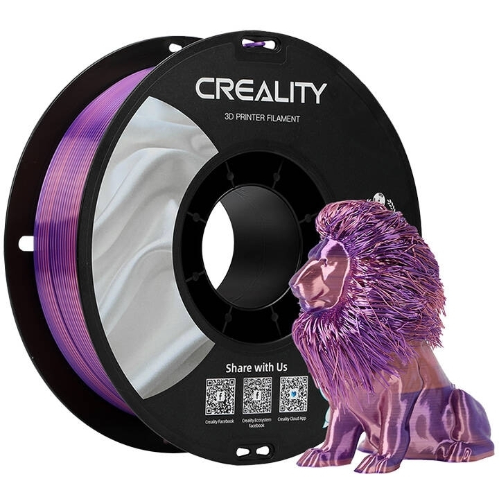 CR-Silk PLA Filament Creality (Pink-purple)