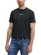 T-shirt Μαύρο