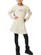 Children's Dress Long Sleeve Ecru