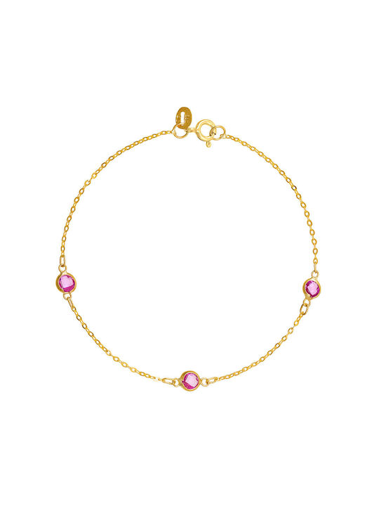 Kids Bracelet 14K Gold Ipb-20451