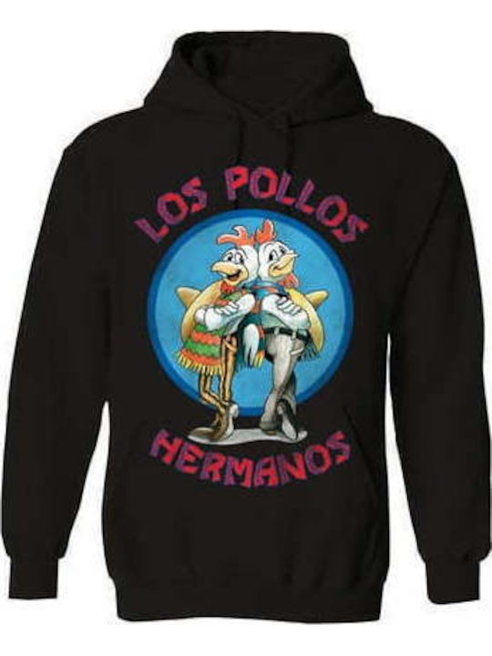Pegasus Los Pollos Hermanos Блуза с Качулка Черна