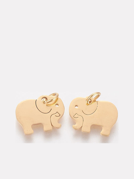 Kinder-Motiv aus Gold