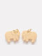 Kinder-Motiv aus Gold