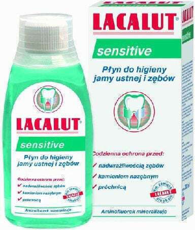 Lacalut Sensitive Στοματικό Διάλυμα για Ευαίσθητα Δόντια & κατά της Πλάκας 300ml