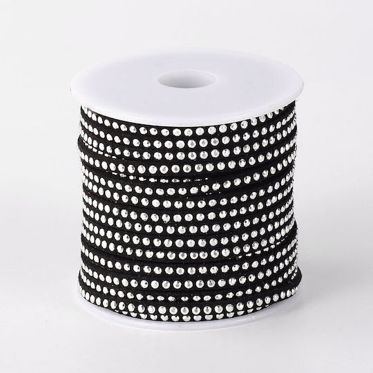 Șiret Negru 3mm x 2m