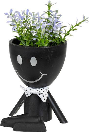 Artificial Plant in Small Pot Black Viosarp