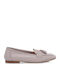 Δερμάτινα Γυναικεία Loafers σε Ροζ Χρώμα
