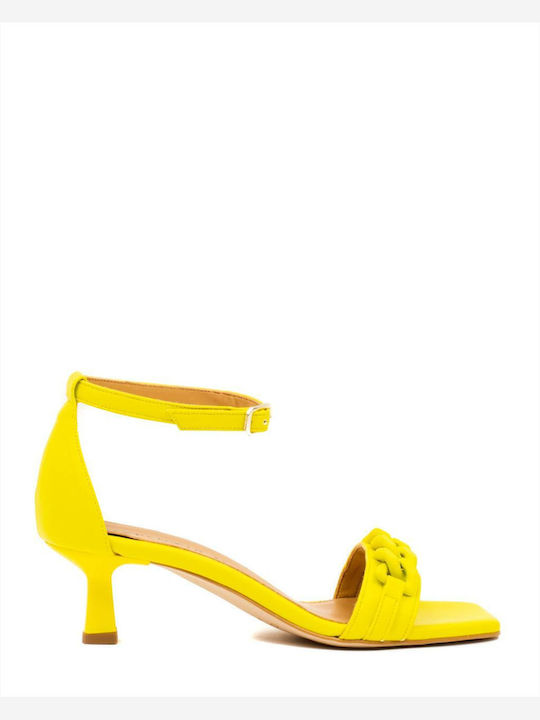 CafeNoir Sandalen Gelb