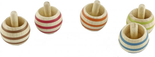 511140 Egmont Toys Wooden Spinning Top 36 Pieces