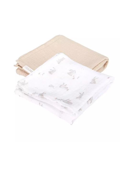 Little Dutch Πάνα Αγκαλιάς 70x70cm 2τμχ Little Dutch Πάνα Αγκαλιάς 70x70cm 2τμχ