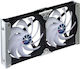 Titan TTC-SC09TZ Case Fan 140mm 1800rpm 178.85cfm Without LEDs Connection 3-Pin Pack of 2