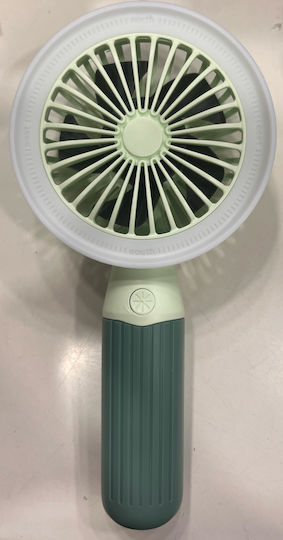 Φορητος Ανεμιστηρας Χειρος Tml-277 Mini Green Fan