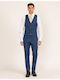 Rococo Men's Vest Blue