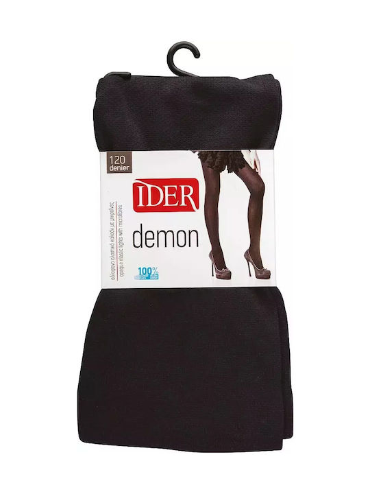 Demon Οpaque Γυναικείο Καλσόν 120 Den Μαύρο