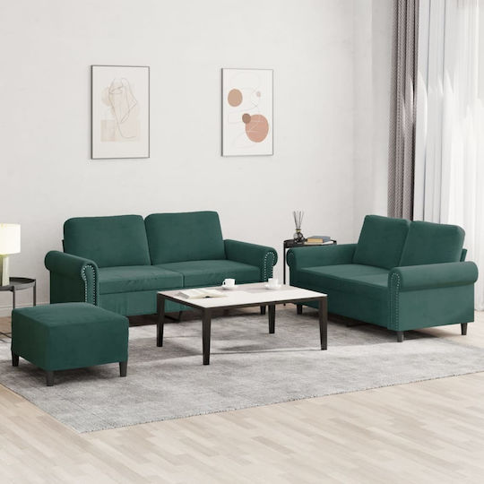 Σετ Σαλονιού 2-Sitzer & 2-Sitzer & Hocker