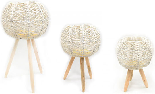 Macrame Plant Pot Stand Medium 26cm X 47cm