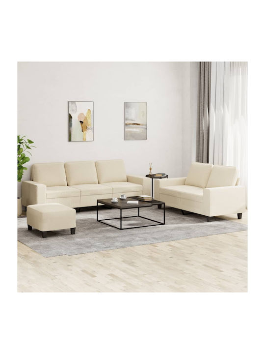 Σετ Σαλονιού 3-Sitzer & 2-Sitzer & Hocker