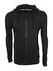 Gunson Herren Sweatshirt Jacke Schwarz