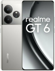 Realme GT 6 5G Dual SIM (16/512GB) Argintiu Fluid