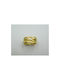 Women's Gold Plated Steel Ring