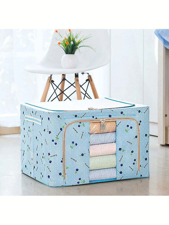 Tesatura Cutie de depozitare cu Capac Gri 50x40...