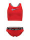 Nike Παιδικό Μαγιό Μπικίνι Light Crimson
