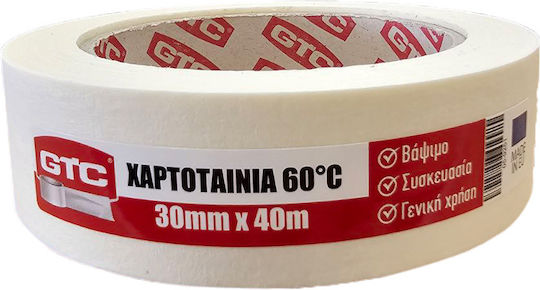 GTC Bandă de hârtie 05-9251 30mm x 40m