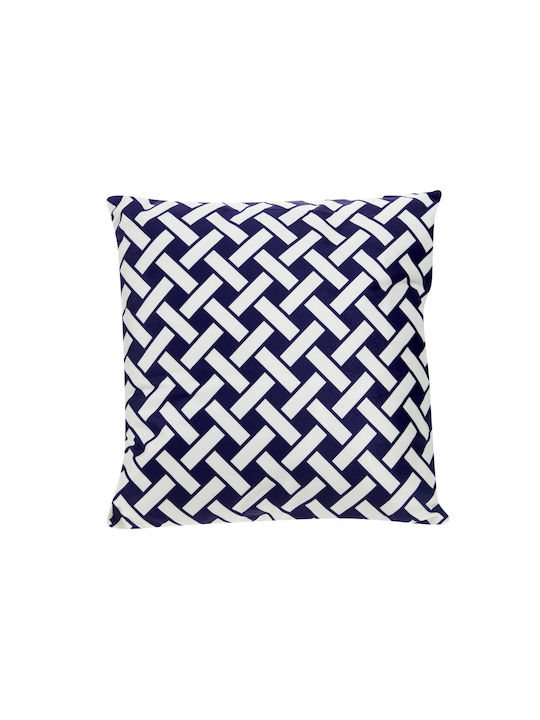 TnS Sofa-Kissen Blau 42x42cm