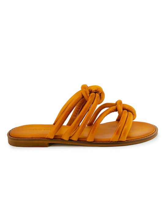 Makis Kotris Women's Sandals Yellow