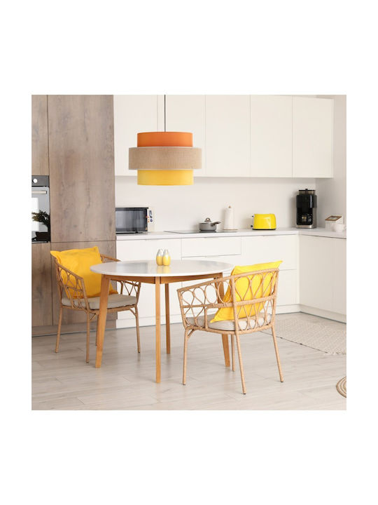 TK Lighting Lustră Multicolor cu Dulie E27 50x160cm.