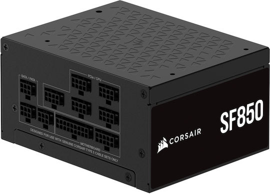 Corsair SF850 850W Μαύρο Τροφοδοτικό Υπολογιστή Full Modular 80 Plus Platinum